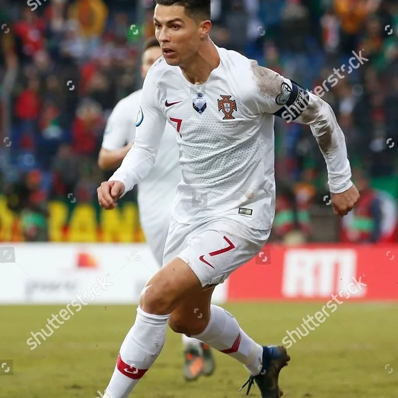 Nike Portugal FPF Cristiano Ronaldo #7 2018/2019 Away White Jersey Euro 2020 Qua